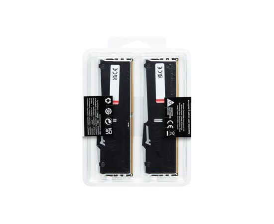 Модуль памяти для компьютера DDR5 64GB (2x32GB) 5200 MHz Beast RGB EXPO Kingston Fury (ex.HyperX) (KF552C36BBEAK2-64), изображение 7 Модуль памяти для компьютера DDR5 64GB (2x32GB) 5200 MHz Beast RGB EXPO Kingston Fury (ex.HyperX) (KF552C36BBEAK2-64), изображение 7