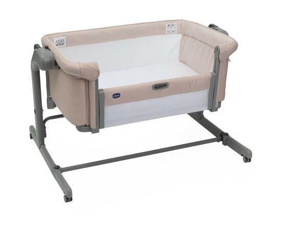 Кроватка Chicco Next2Me Magic Evo розовая (87041.02), изображение 2 Кроватка Chicco Next2Me Magic Evo розовая (87041.02), изображение 2