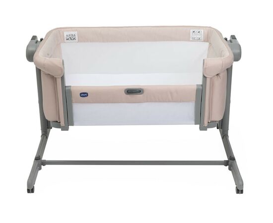 Кроватка Chicco Next2Me Magic Evo розовая (87041.02), изображение 4 Кроватка Chicco Next2Me Magic Evo розовая (87041.02), изображение 4