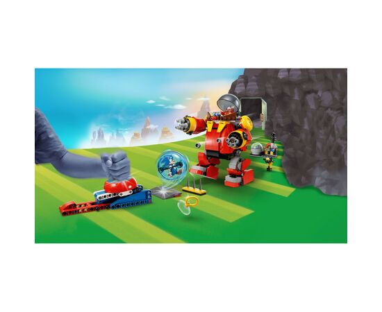 Конструктор LEGO Sonic the Hedgehog Соник против смертельного робота-яйца доктора Эгмана 615 деталей (76993), изображение 11