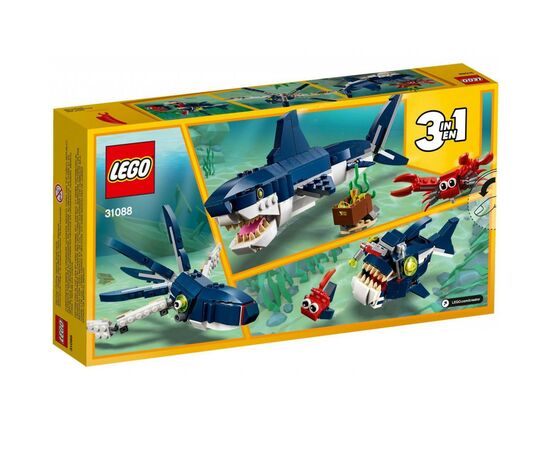 Конструктор LEGO Creator Мешканці морських глибин (31088), зображення 11 Конструктор LEGO Creator Мешканці морських глибин (31088), зображення 11