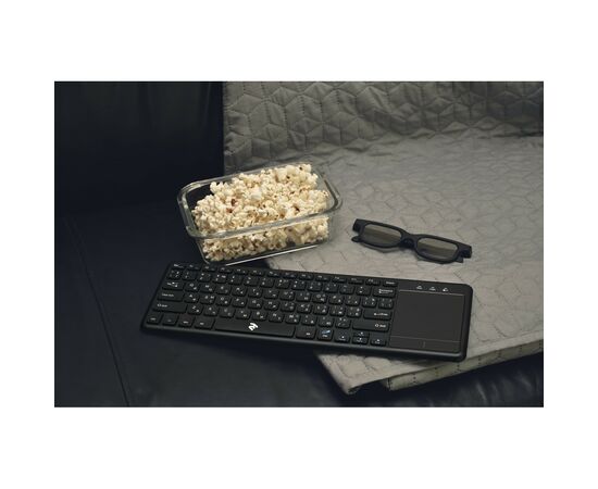 Клавиатура 2E KT100 Touch Wireless Black (2E-KT100WB), изображение 11 Клавиатура 2E KT100 Touch Wireless Black (2E-KT100WB), изображение 11