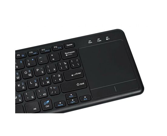 Клавиатура 2E KT100 Touch Wireless Black (2E-KT100WB), изображение 3 Клавиатура 2E KT100 Touch Wireless Black (2E-KT100WB), изображение 3