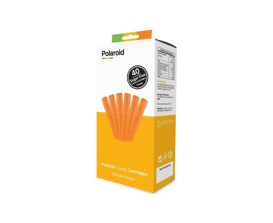 Стержень для 3D-ручки Polaroid Candy pen, апельсин, оранжевый (40 шт) (PL-2506-00)