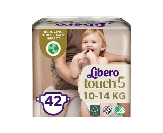 Подгузник Libero Touch 5 10-14 кг 42 шт. (7322541070971)