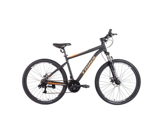 Велосипед Trinx M100 Elite 27.5" рама-20" Matt-Black-Grey-Orange (M100Elite.20MBGO)