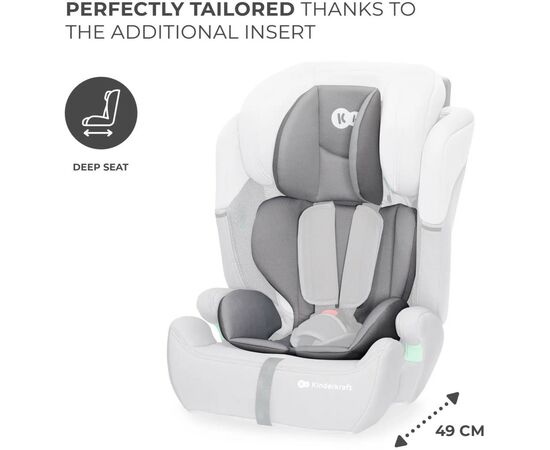 Автокресло Kinderkraft Comfort Up i-Size Grey (KCCOUP02GRY0000) (5902533923137), изображение 10 Автокресло Kinderkraft Comfort Up i-Size Grey (KCCOUP02GRY0000) (5902533923137), изображение 10