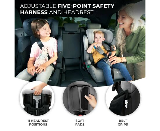 Автокресло Kinderkraft Comfort Up i-Size Grey (KCCOUP02GRY0000) (5902533923137), изображение 11 Автокресло Kinderkraft Comfort Up i-Size Grey (KCCOUP02GRY0000) (5902533923137), изображение 11