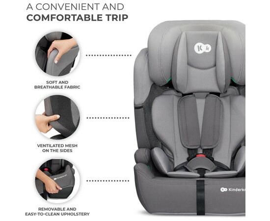 Автокресло Kinderkraft Comfort Up i-Size Grey (KCCOUP02GRY0000) (5902533923137), изображение 12 Автокресло Kinderkraft Comfort Up i-Size Grey (KCCOUP02GRY0000) (5902533923137), изображение 12