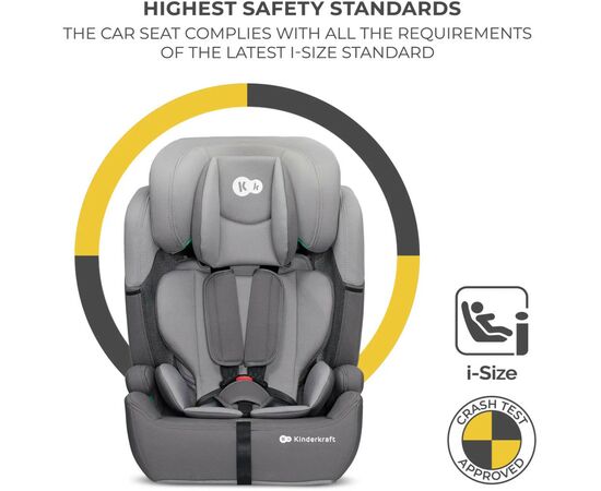 Автокресло Kinderkraft Comfort Up i-Size Grey (KCCOUP02GRY0000) (5902533923137), изображение 8 Автокресло Kinderkraft Comfort Up i-Size Grey (KCCOUP02GRY0000) (5902533923137), изображение 8