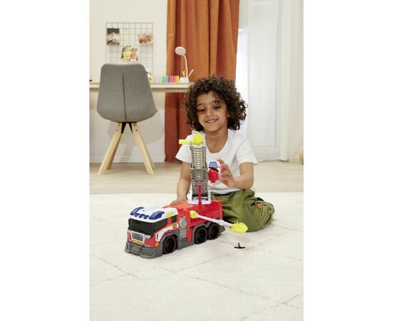 Спецтехника Dickie Toys Пожарная машина Борец с огнем со звуком и световыми эффектами 46 см (3307000), изображение 12 Спецтехника Dickie Toys Пожарная машина Борец с огнем со звуком и световыми эффектами 46 см (3307000), изображение 12