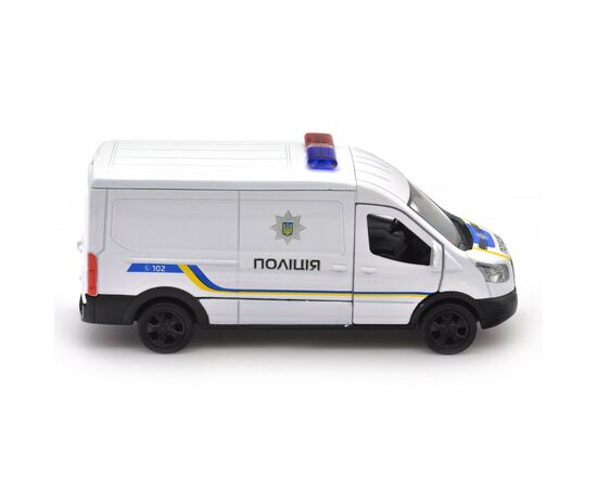 Машина Techno Drive Ford Transit Van Полиция (250343U), изображение 7 Машина Techno Drive Ford Transit Van Полиция (250343U), изображение 7
