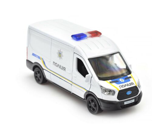 Машина Techno Drive Ford Transit Van Полиция (250343U), изображение 8 Машина Techno Drive Ford Transit Van Полиция (250343U), изображение 8