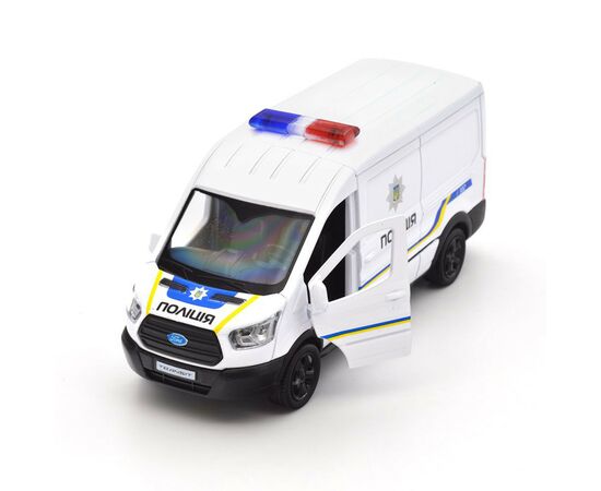 Машина Techno Drive Ford Transit Van Полиция (250343U), изображение 9 Машина Techno Drive Ford Transit Van Полиция (250343U), изображение 9