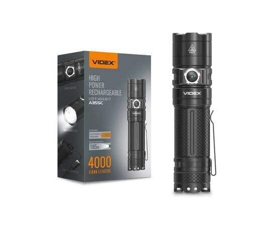 Фонарь Videx VLF-A355C 4000Lm 5000K (VLF-A355C), изображение 2 Фонарь Videx VLF-A355C 4000Lm 5000K (VLF-A355C), изображение 2