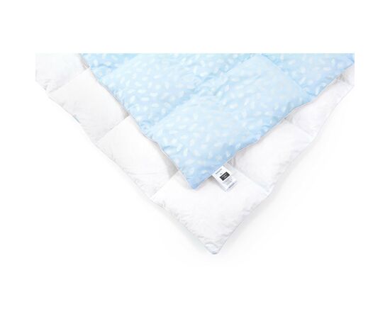 Одеяло MirSon Набор пуховый №2124 Bio-Blue Зима 70% пух одеяло 140х205 + подушка 50х70 мягкая (2200003021943), изображение 6 Одеяло MirSon Набор пуховый №2124 Bio-Blue Зима 70% пух одеяло 140х205 + подушка 50х70 мягкая (2200003021943), изображение 6