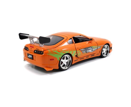 Машина Jada металлическая Форсаж Toyota Supra (1995) 1:24 (253203005), изображение 8 Машина Jada металлическая Форсаж Toyota Supra (1995) 1:24 (253203005), изображение 8