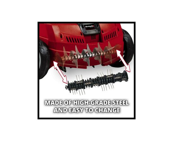 Аэратор Einhell скарификатор GC-SA 1231/1 (3420640), изображение 2 Аэратор Einhell скарификатор GC-SA 1231/1 (3420640), изображение 2