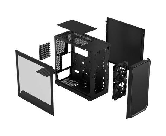 Корпус Fractal Design Focus 2 Black TG Clear Tint (FD-C-FOC2A-01), изображение 12