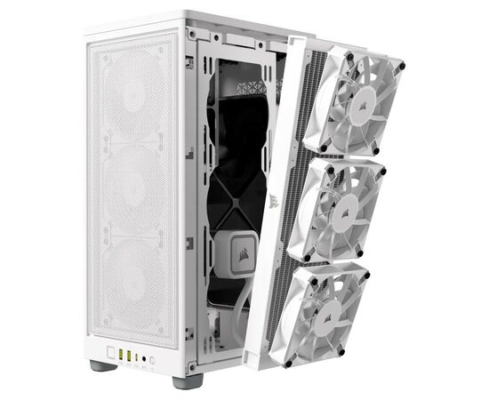 Корпус Corsair 2000D AIRFLOW White (CC-9011245-WW), изображение 10 Корпус Corsair 2000D AIRFLOW White (CC-9011245-WW), изображение 10