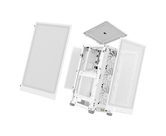 Корпус Corsair 2000D AIRFLOW White (CC-9011245-WW), изображение 9 Корпус Corsair 2000D AIRFLOW White (CC-9011245-WW), изображение 9