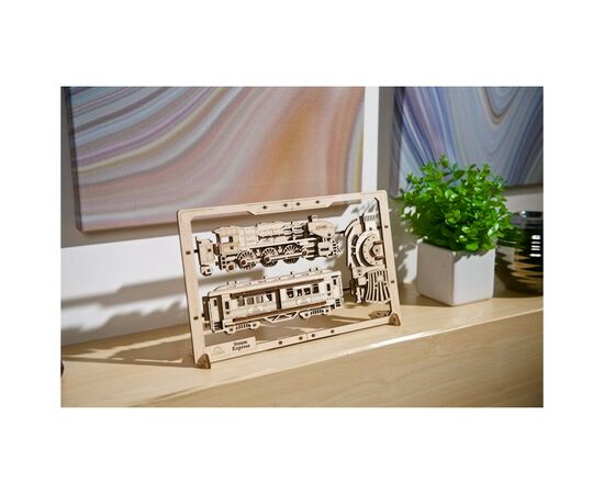 Конструктор Ugears Паровоз 2.5D (6337513), изображение 7 Конструктор Ugears Паровоз 2.5D (6337513), изображение 7