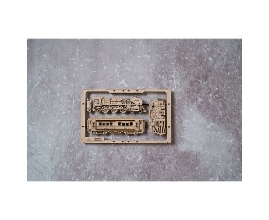 Конструктор Ugears Паровоз 2.5D (6337513), изображение 8 Конструктор Ugears Паровоз 2.5D (6337513), изображение 8