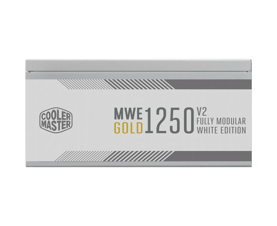 Блок питания CoolerMaster 1250W MWE Gold 1250 - V2 ATX 3.0 White Version (MPE-C501-AFCAG-3GEU), изображение 4 Блок питания CoolerMaster 1250W MWE Gold 1250 - V2 ATX 3.0 White Version (MPE-C501-AFCAG-3GEU), изображение 4