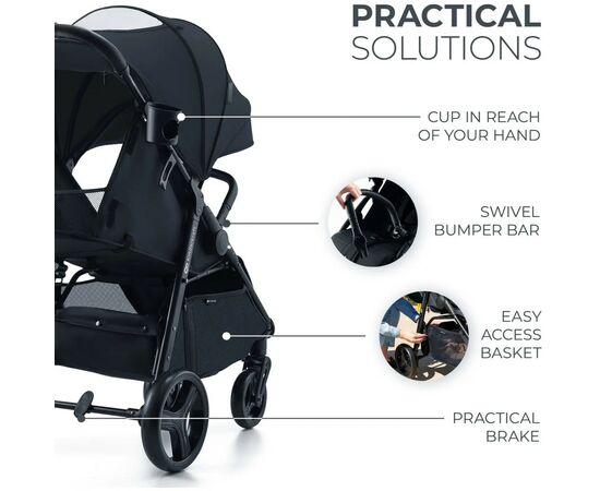 Коляска Kinderkraft Rine Classic Black (KSRINE00BLK0000) (5902533922147), изображение 9