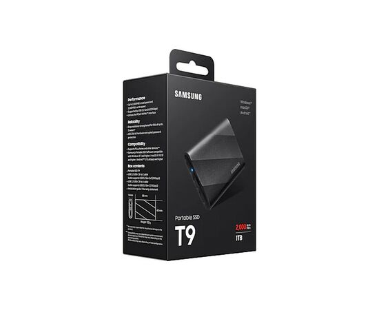 Накопитель SSD USB 3.2 1TB T9 Samsung (MU-PG1T0B/EU), изображение 10 Накопитель SSD USB 3.2 1TB T9 Samsung (MU-PG1T0B/EU), изображение 10
