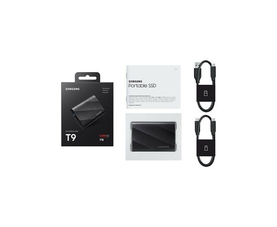 Накопитель SSD USB 3.2 1TB T9 Samsung (MU-PG1T0B/EU), изображение 12 Накопитель SSD USB 3.2 1TB T9 Samsung (MU-PG1T0B/EU), изображение 12