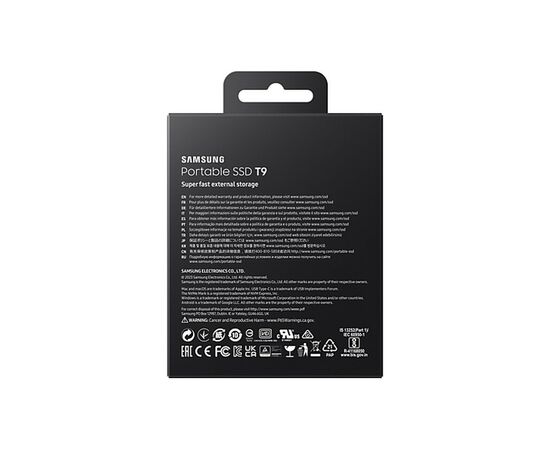 Накопитель SSD USB 3.2 1TB T9 Samsung (MU-PG1T0B/EU), изображение 9 Накопитель SSD USB 3.2 1TB T9 Samsung (MU-PG1T0B/EU), изображение 9