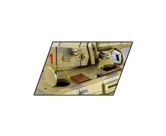 Конструктор Cobi PZKPFW VI Тигр 131, 1:12 8000 деталей (COBI-2801), изображение 5