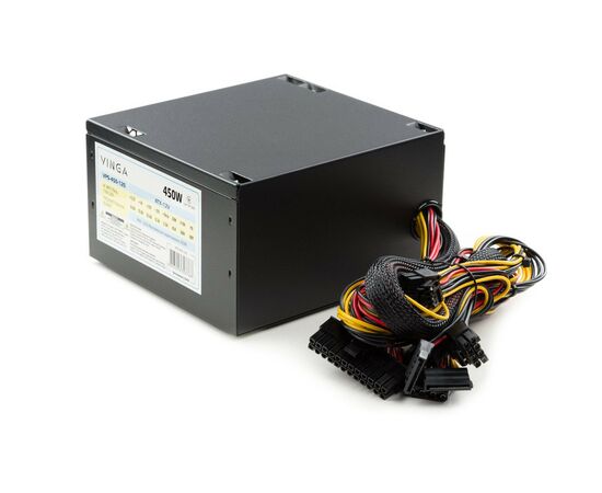 Блок питания Vinga 450W ОЕМ (VPS-450-120), изображение 2 Блок питания Vinga 450W ОЕМ (VPS-450-120), изображение 2