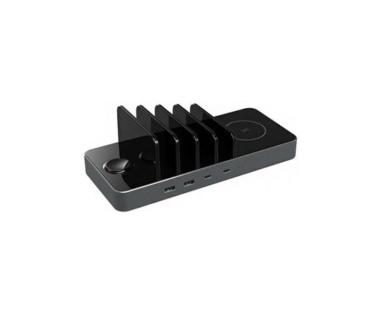 Зарядное устройство Prestigio ReVolt A6 6-in-1 2 wireless interfaces (PCS106A_SG), изображение 4 Зарядное устройство Prestigio ReVolt A6 6-in-1 2 wireless interfaces (PCS106A_SG), изображение 4