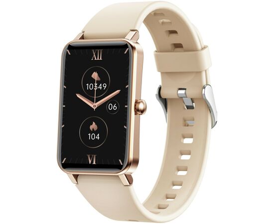 Смарт-часы Globex Smart Watch Fit (Gold), изображение 2 Смарт-часы Globex Smart Watch Fit (Gold), изображение 2