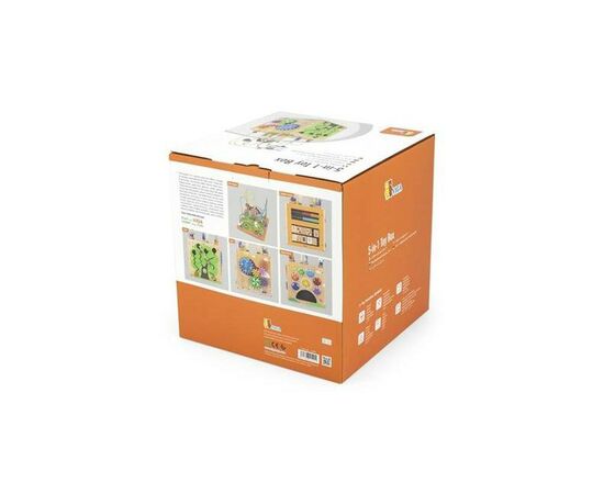 Развивающая игрушка Viga Toys деревянный бизикуб 5 в 1 (44591), изображение 6 Развивающая игрушка Viga Toys деревянный бизикуб 5 в 1 (44591), изображение 6