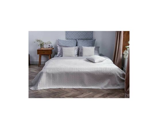 Покрывало Руно двустороннее VeLour Жемчужное 220 х 240 см (330.55_Ice)