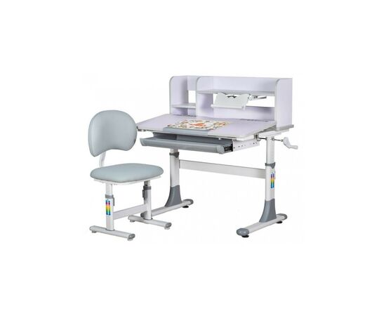 Парта со стулом Evo-kids Grey (BD-22 G)