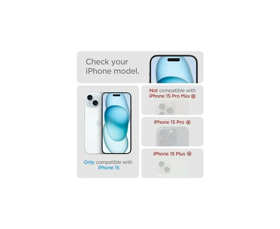 Стекло защитное Spigen Apple iPhone 15 Glas.tR AlignMaster FC Black (2P) (AGL06906), изображение 7 Стекло защитное Spigen Apple iPhone 15 Glas.tR AlignMaster FC Black (2P) (AGL06906), изображение 7