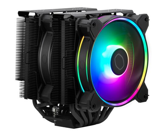 Кулер для процессора CoolerMaster Hyper 622 Halo Black (RR-D6BB-20PA-R1), изображение 3 Кулер для процессора CoolerMaster Hyper 622 Halo Black (RR-D6BB-20PA-R1), изображение 3
