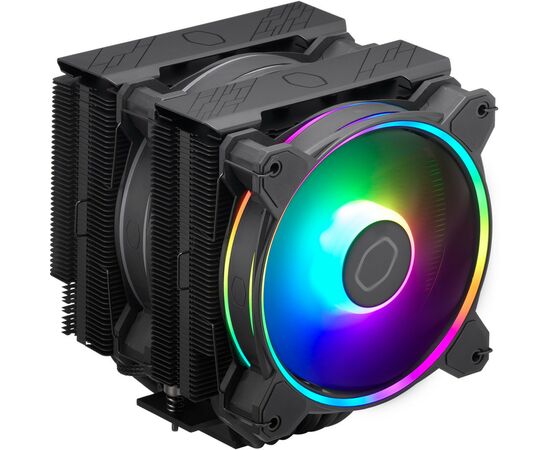 Кулер для процессора CoolerMaster Hyper 622 Halo Black (RR-D6BB-20PA-R1), изображение 4 Кулер для процессора CoolerMaster Hyper 622 Halo Black (RR-D6BB-20PA-R1), изображение 4