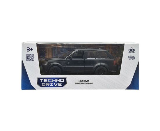 Машина Techno Drive Land Rover Range Rover Sport черный (250342U), изображение 11 Машина Techno Drive Land Rover Range Rover Sport черный (250342U), изображение 11