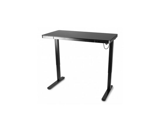 Компьютерный стол Barsky StandUp black glass 1200*600 (BST-11), изображение 4 Компьютерный стол Barsky StandUp black glass 1200*600 (BST-11), изображение 4