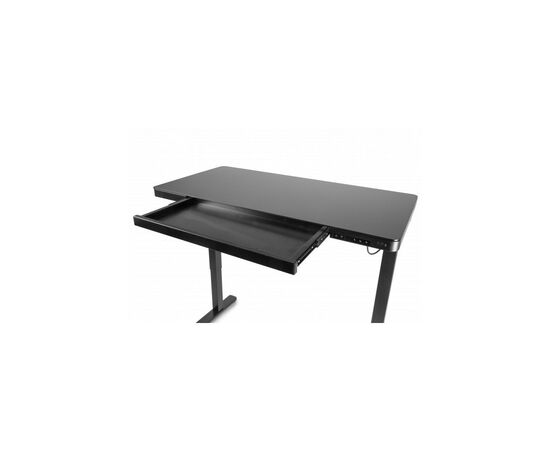 Компьютерный стол Barsky StandUp black glass 1200*600 (BST-11), изображение 8 Компьютерный стол Barsky StandUp black glass 1200*600 (BST-11), изображение 8