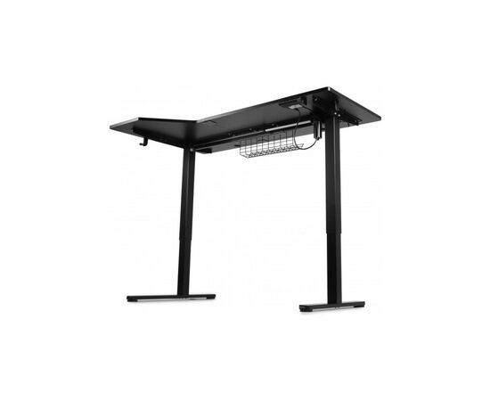 Компьютерный стол Barsky StandUp Corner 1450x850 мм Black (BSTc-01), изображение 8 Компьютерный стол Barsky StandUp Corner 1450x850 мм Black (BSTc-01), изображение 8