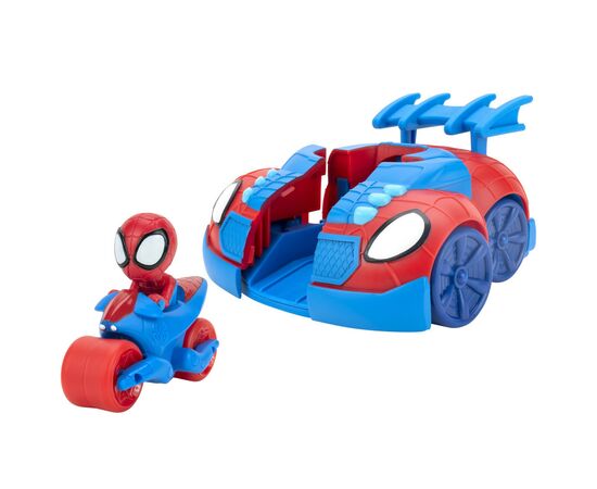 Игровой набор Spidey Feature Vehicle 2 in 1 Spidey Stealth Strike Vehicle (SNF0019), изображение 2 Игровой набор Spidey Feature Vehicle 2 in 1 Spidey Stealth Strike Vehicle (SNF0019), изображение 2