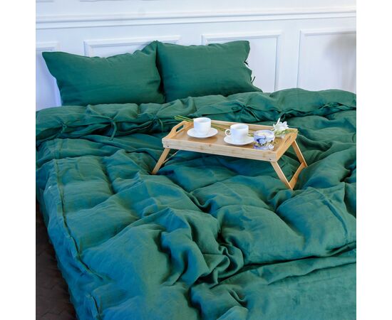 Постельное белье MirSon Лен Green Apple 220х240 (2200005371046)
