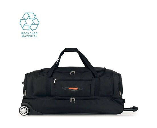 Сумка дорожная Gabol Week Eco 116L Negro на колесах (122348-0 (930075), изображение 2 Сумка дорожная Gabol Week Eco 116L Negro на колесах (122348-0 (930075), изображение 2