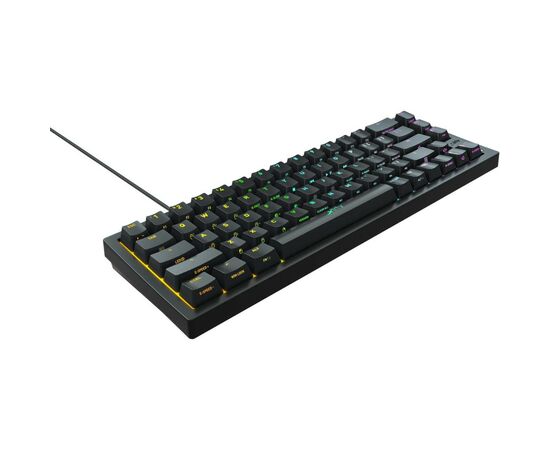 Клавиатура Xtrfy K5 68 keys Kailh Red Hot-swap RGB UA Black (K5-RGB-CPT-BLACK-R-UKR), изображение 10 Клавиатура Xtrfy K5 68 keys Kailh Red Hot-swap RGB UA Black (K5-RGB-CPT-BLACK-R-UKR), изображение 10